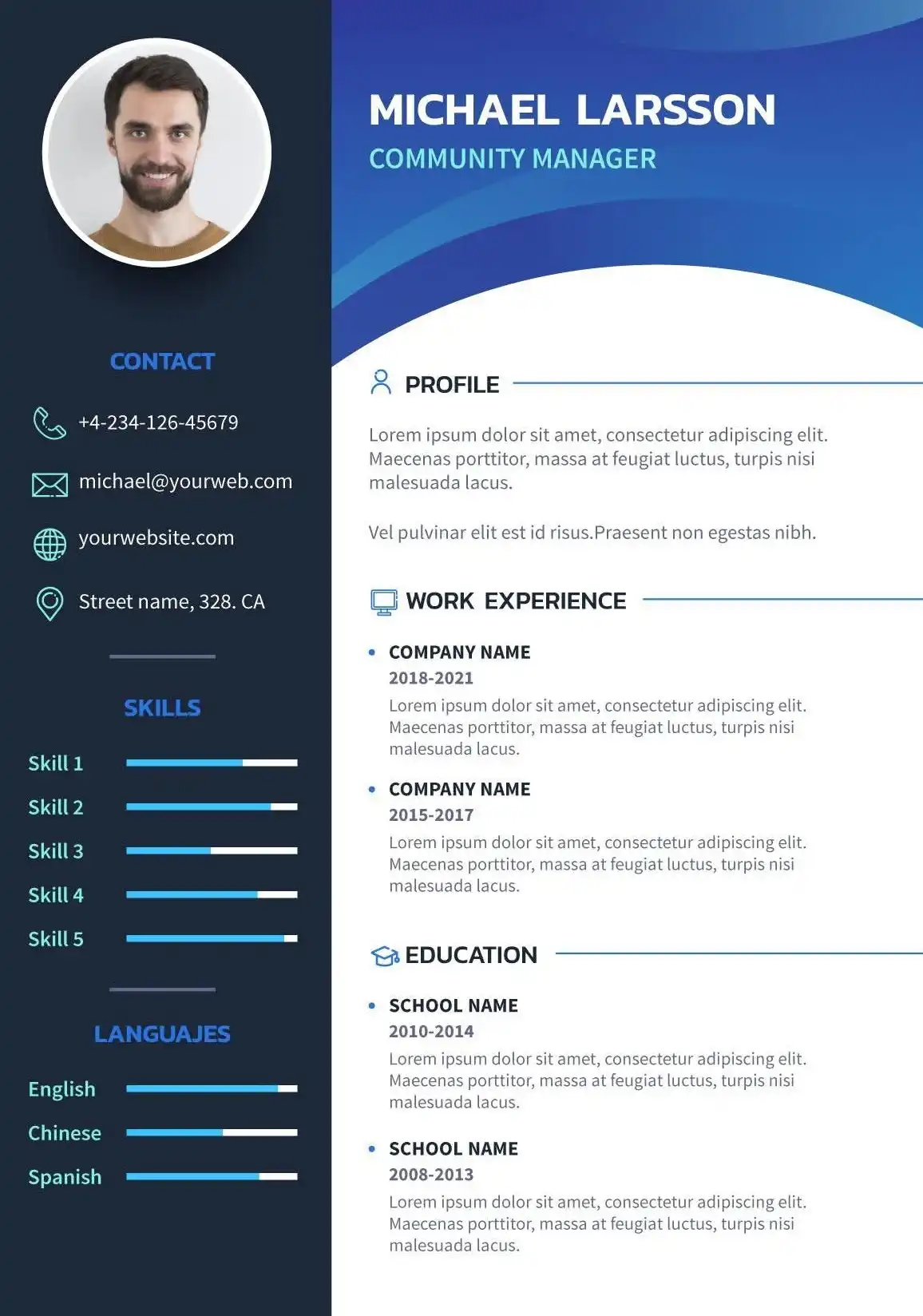 CV Design Concept 5