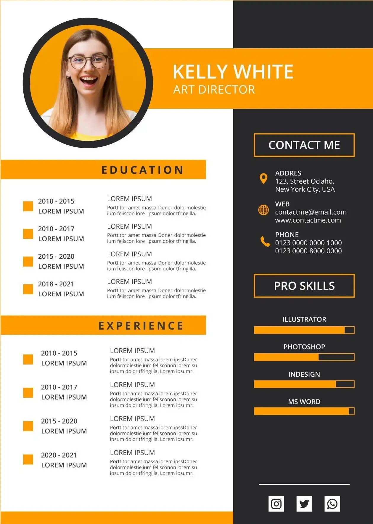 CV Design Concept 6