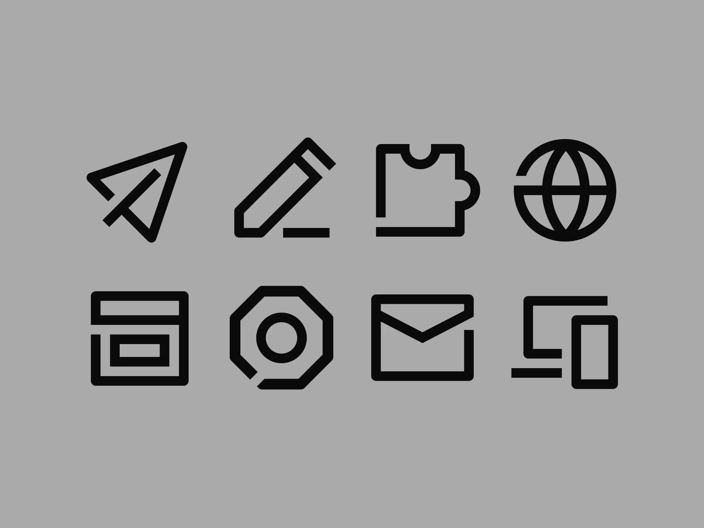 Icons Design Concept 4